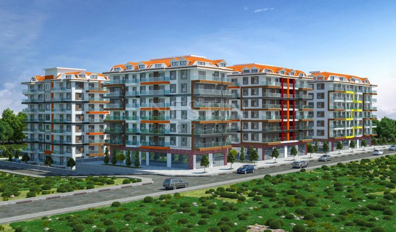 Квартиры планировкой 1+1 в новом комплексе района Авсаллар фото 10