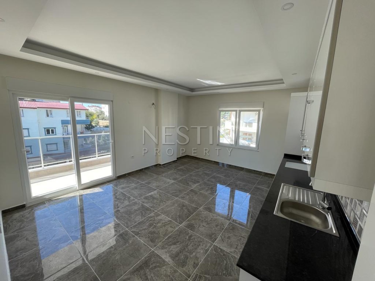 Квартиры планировкой 1+1 в новом комплексе района Авсаллар фото 13