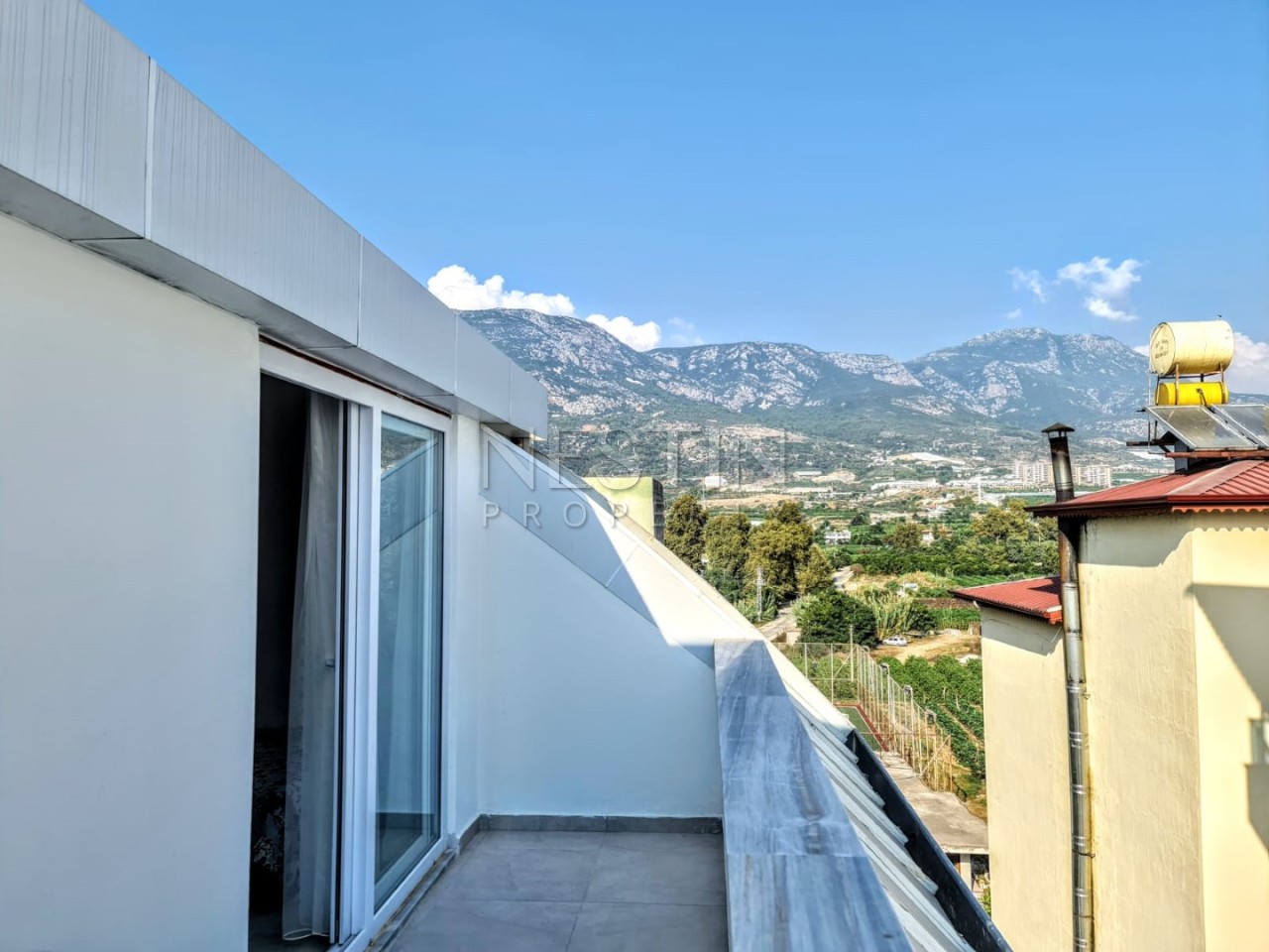 Просторный пентхаус 2+1 в с видом на горы фото 24