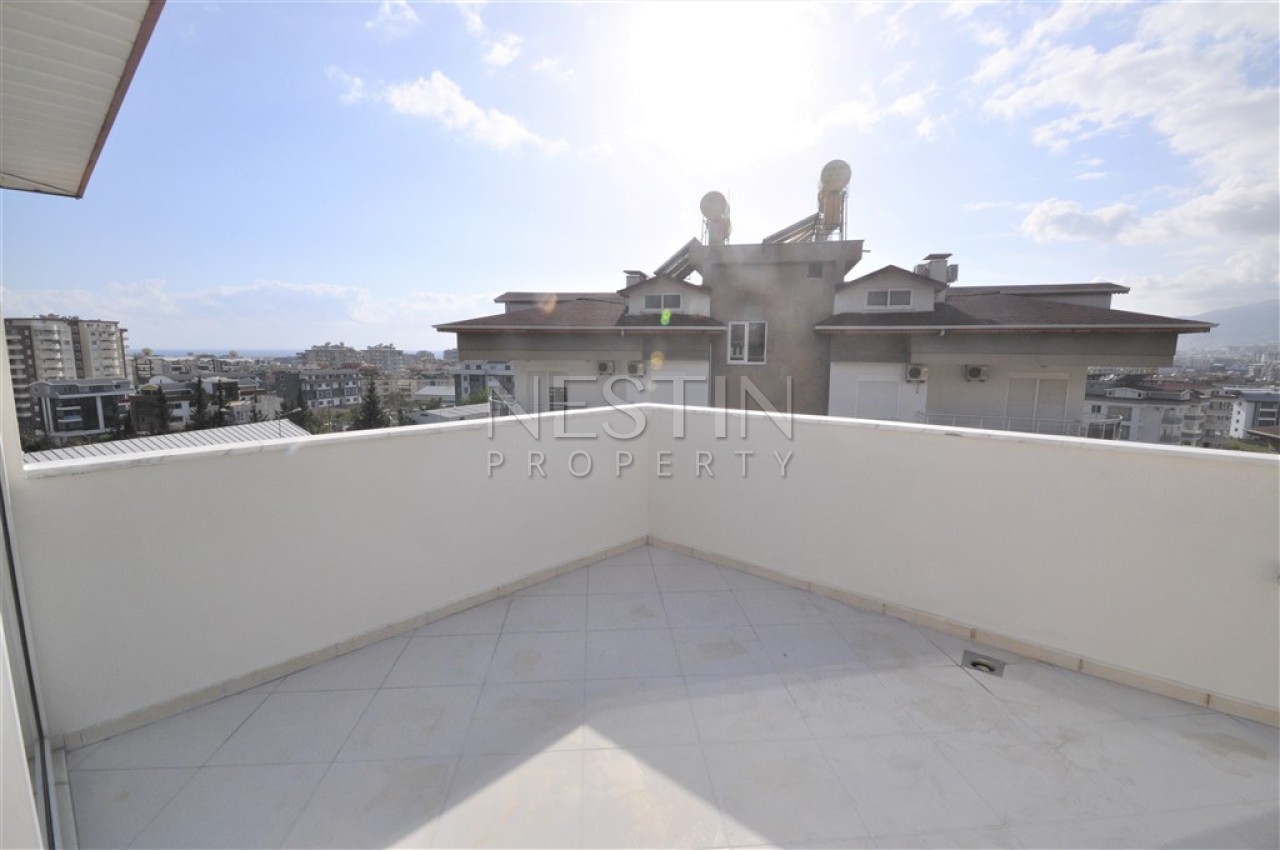 Квартира пентхаус 3+1 в районе Тосмур с видом на горы и море фото 58