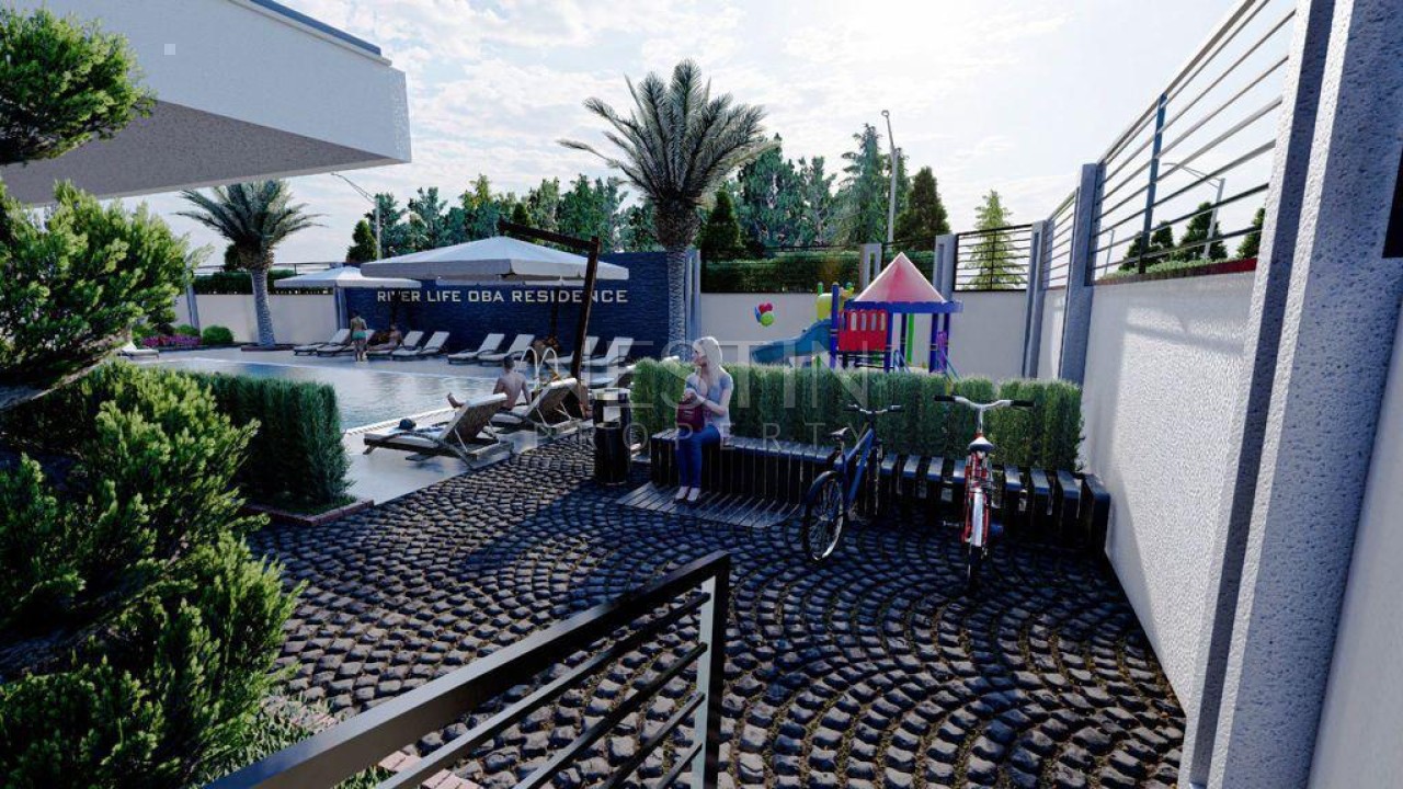 Новый жилой комплекс на этапе строительства в районе Оба фото 16