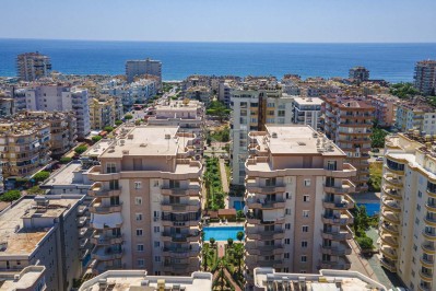 Большая квартира 2+1 в районе Махмутлар с видом на море фото 4