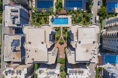 Большая квартира 2+1 в районе Махмутлар с видом на море фото 5