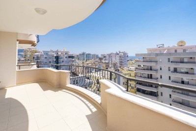 Большая квартира 2+1 в районе Махмутлар с видом на море фото 26