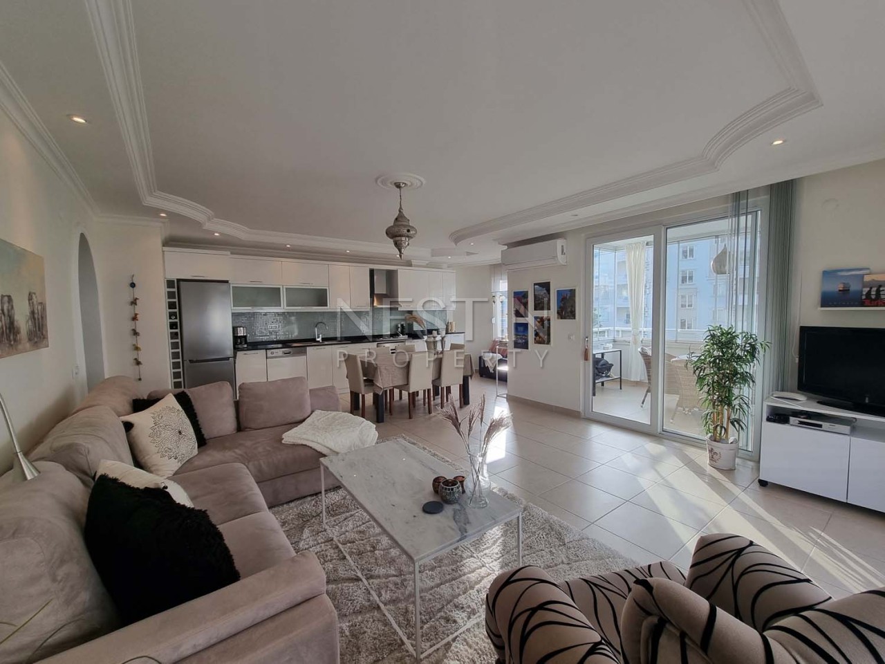 Уютная и просторная квартира 2+1 в районе Джикджилли фото 19