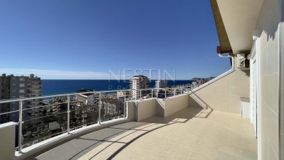 Квартира пентхаус 4+1 в районе Махмутлар с видом на море фото 20