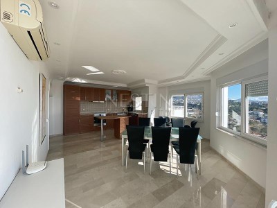 Квартира пентхаус 3+1 в районе Тосмур с видом на море фото 6