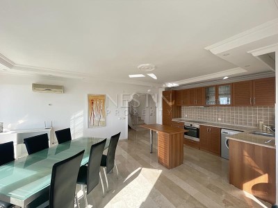 Квартира пентхаус 3+1 в районе Тосмур с видом на море фото 7