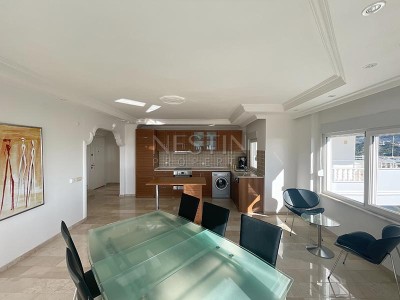 Квартира пентхаус 3+1 в районе Тосмур с видом на море фото 8