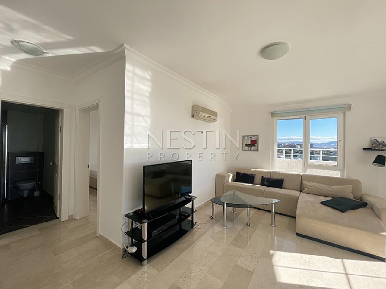 Квартира пентхаус 3+1 в районе Тосмур с видом на море фото 17