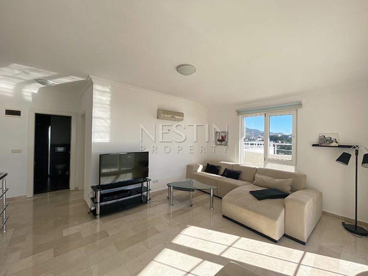 Квартира пентхаус 3+1 в районе Тосмур с видом на море фото 18