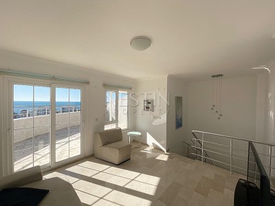 Квартира пентхаус 3+1 в районе Тосмур с видом на море фото 19