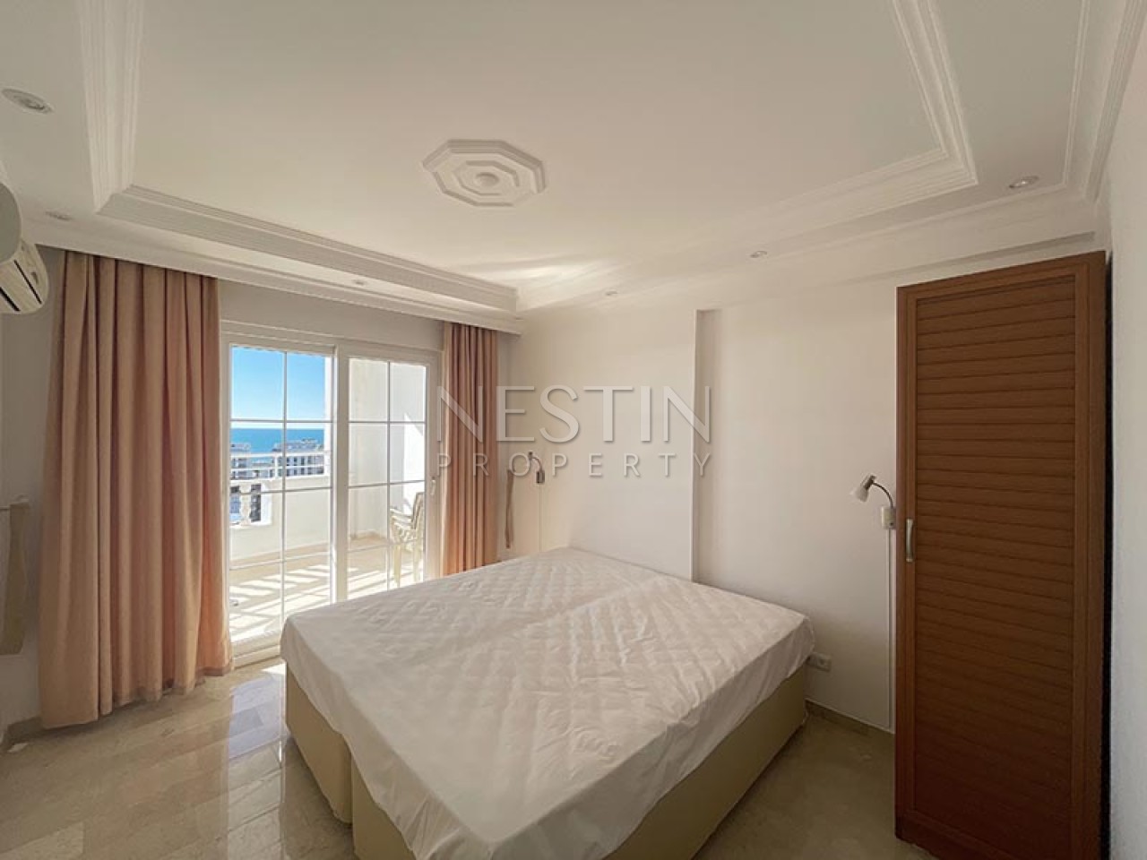 Квартира пентхаус 3+1 в районе Тосмур с видом на море фото 21