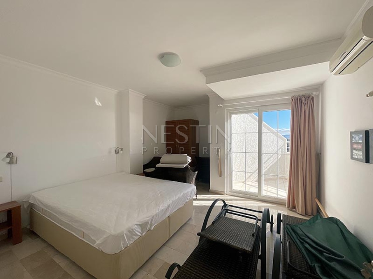 Квартира пентхаус 3+1 в районе Тосмур с видом на море фото 26