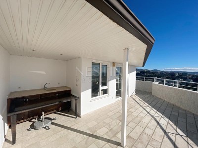 Квартира пентхаус 3+1 в районе Тосмур с видом на море фото 28