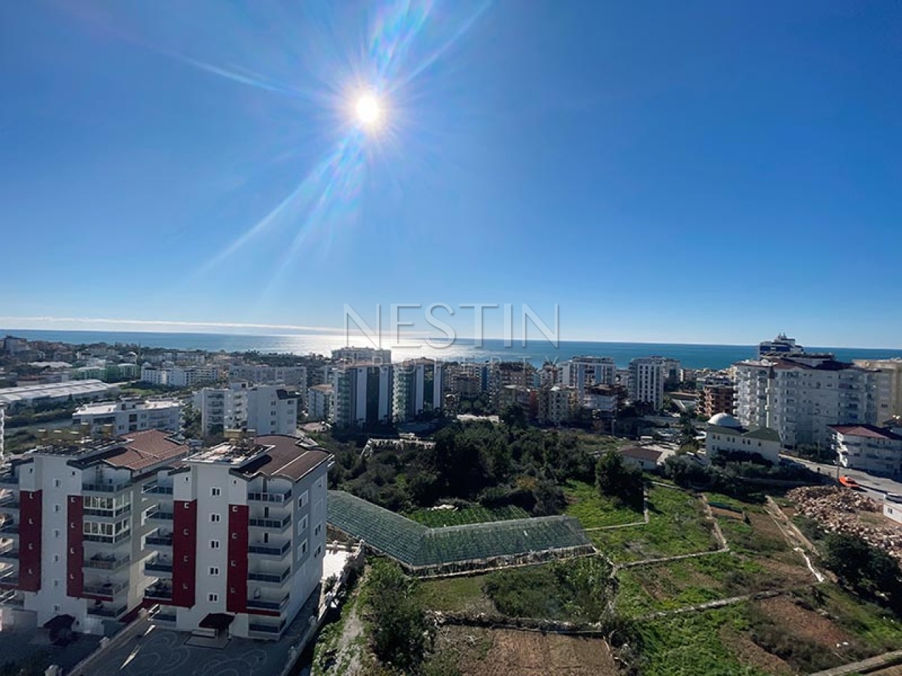 Квартира пентхаус 3+1 в районе Тосмур с видом на море фото 30