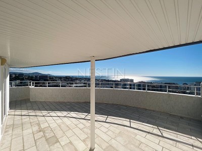 Квартира пентхаус 3+1 в районе Тосмур с видом на море фото 31