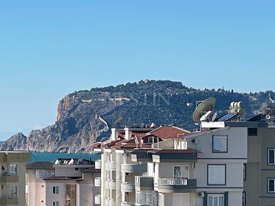 Квартира пентхаус 3+1 в районе Тосмур с видом на море фото 34