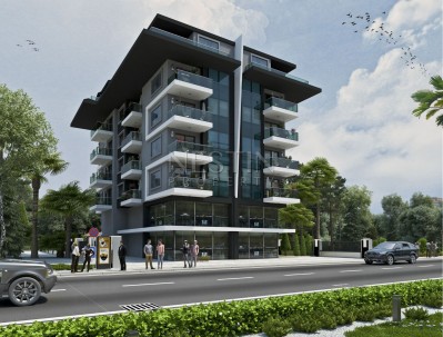 Новый жилой комплекс на этапе строительства в районе Каргыджак фото 1