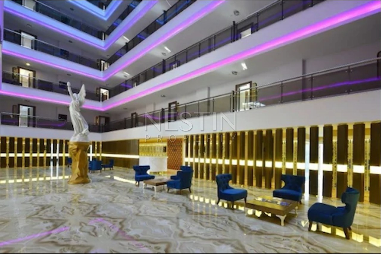 Квартира пентхаус 3+1 с красивым видом на море в районе Махмутлар фото 3