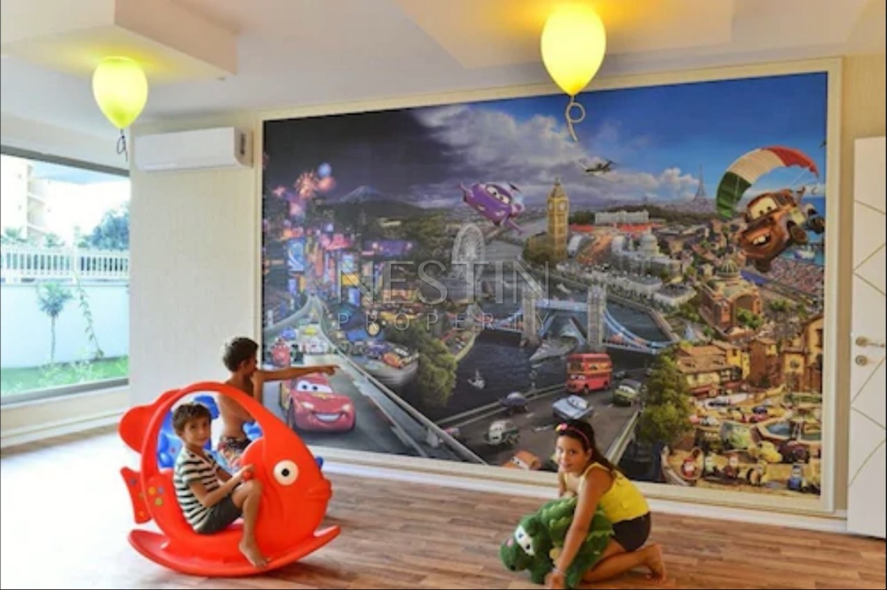 Квартира пентхаус 3+1 с красивым видом на море в районе Махмутлар фото 4