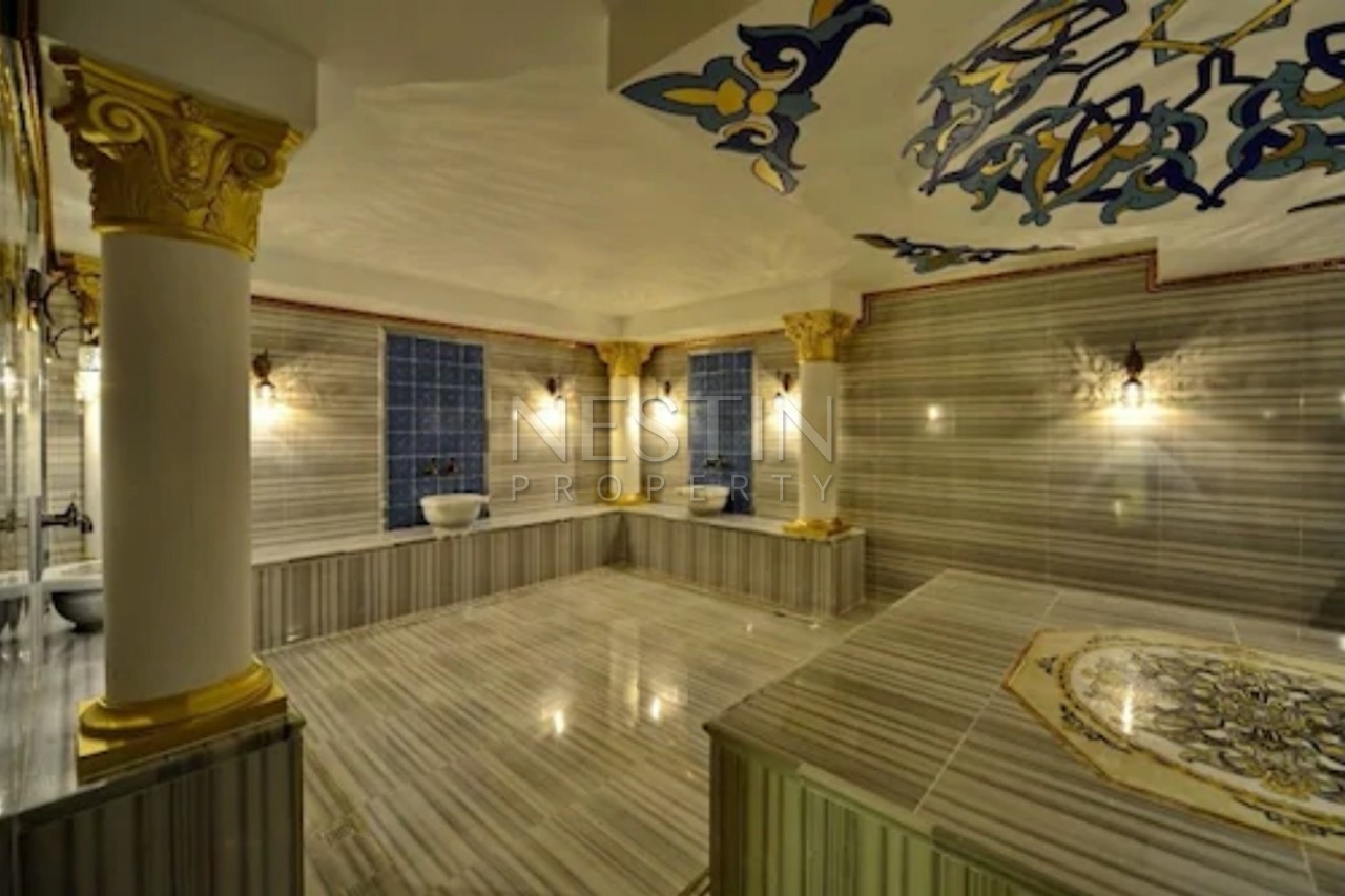 Квартира пентхаус 3+1 с красивым видом на море в районе Махмутлар фото 7