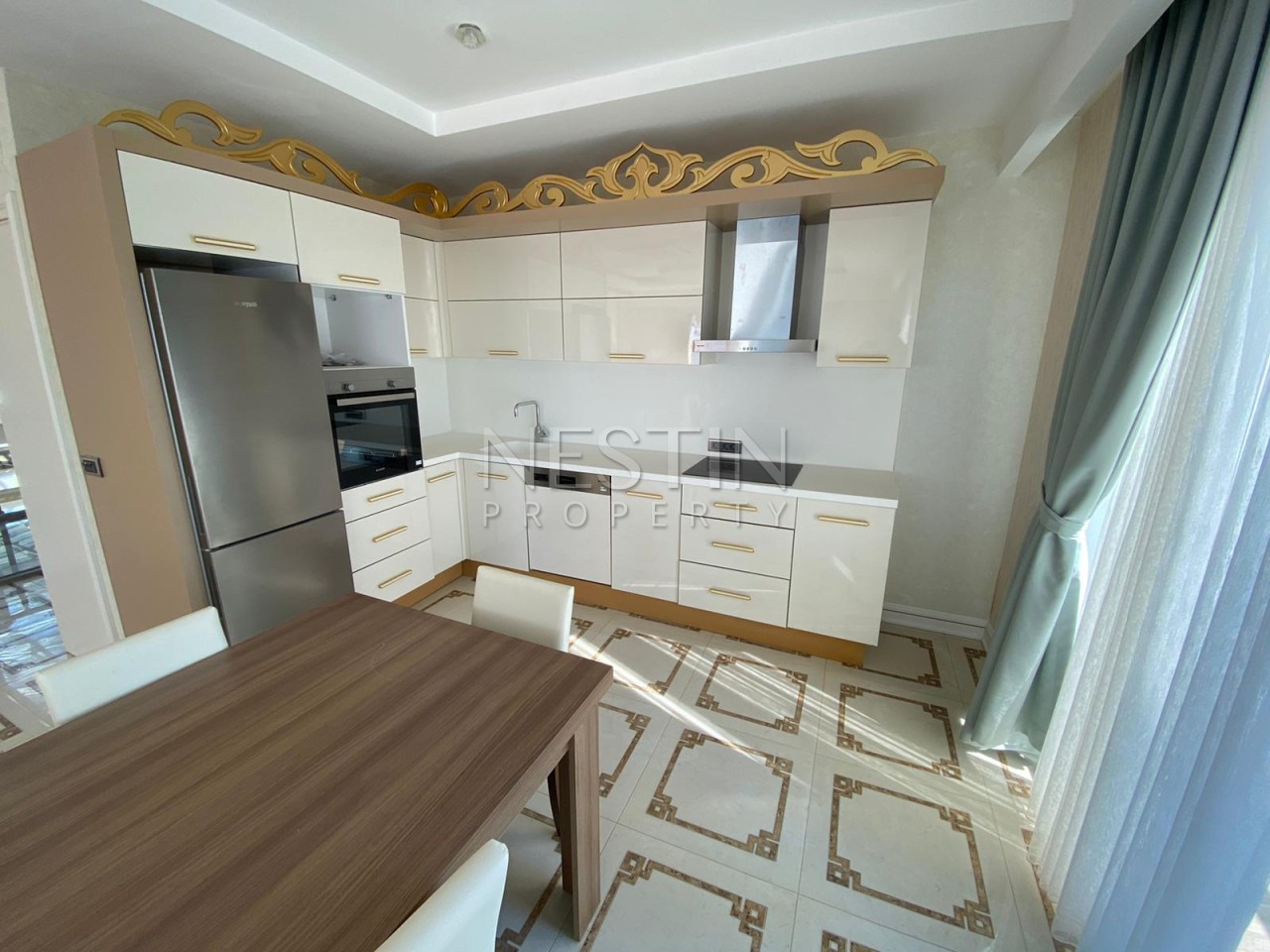 Квартира пентхаус 3+1 с красивым видом на море в районе Махмутлар фото 15