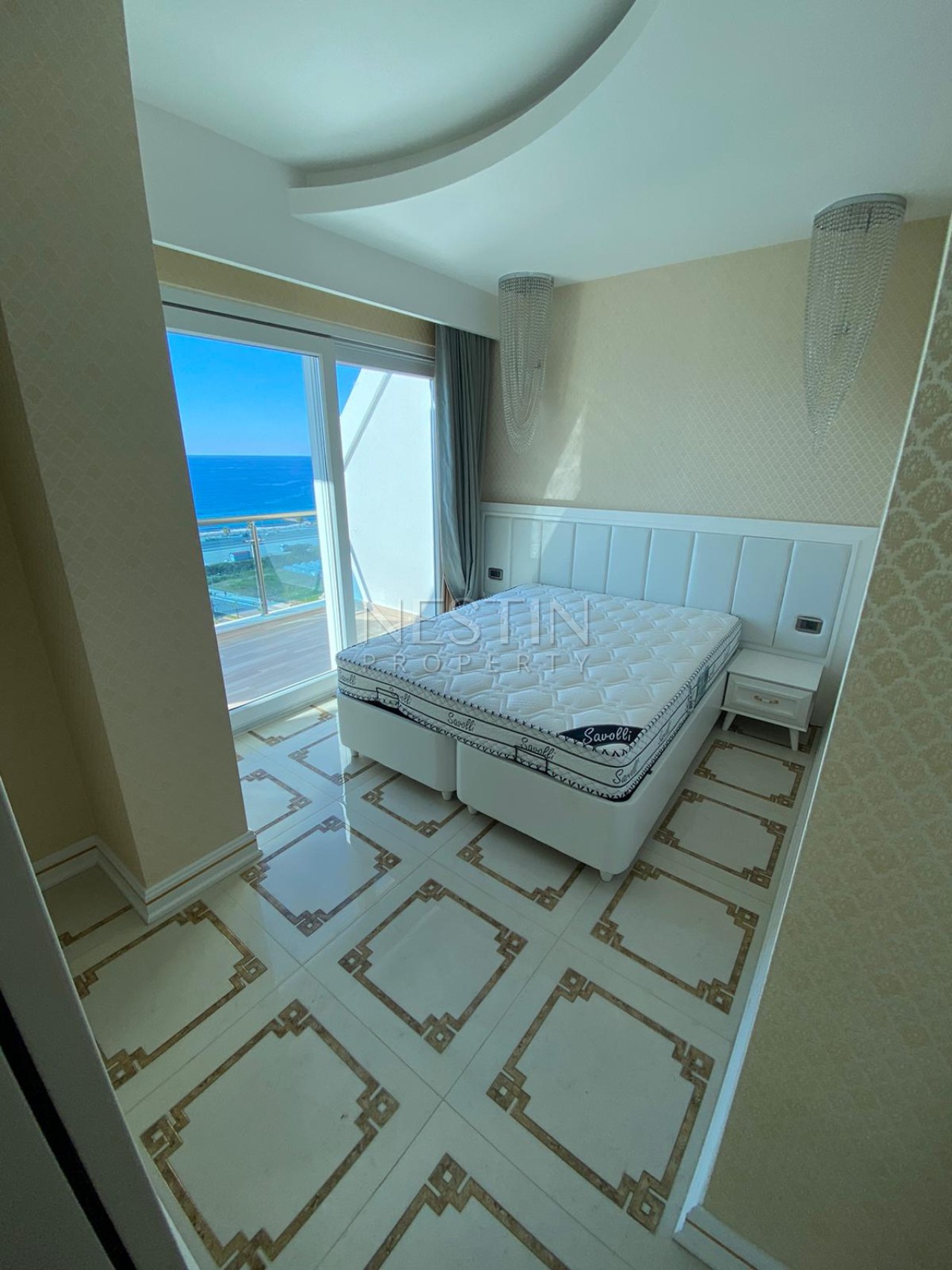 Квартира пентхаус 3+1 с красивым видом на море в районе Махмутлар фото 21