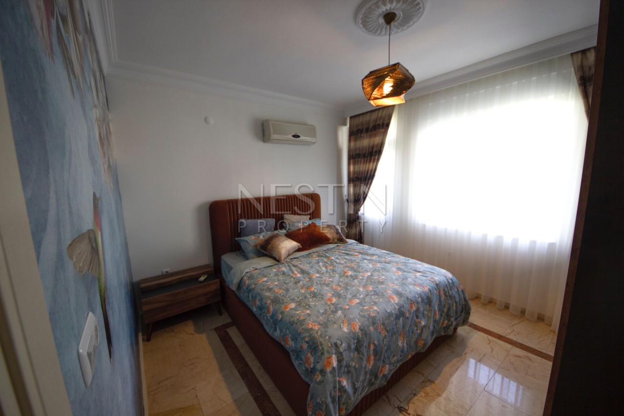 Уютная квартира 2+1 с дизайнерским оформлением в центре Алании фото 12