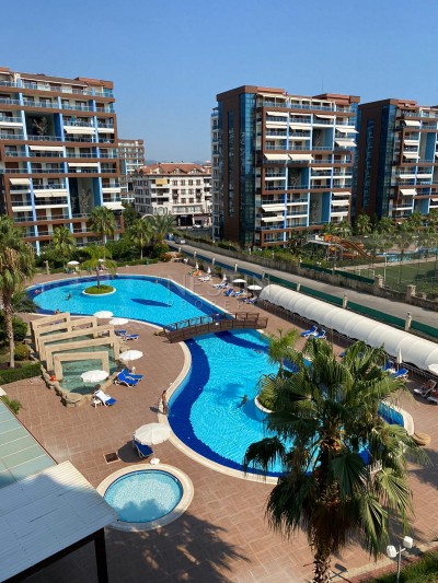 Квартира 1+1 с панорамным видом на город в районе Джикджилли фото 2