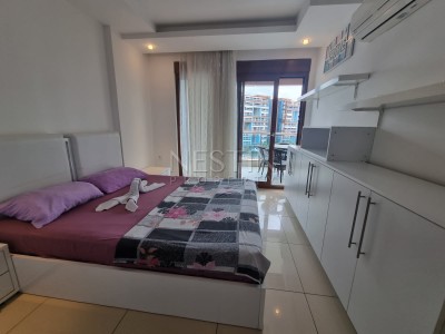 Квартира 1+1 с панорамным видом на город в районе Джикджилли фото 14