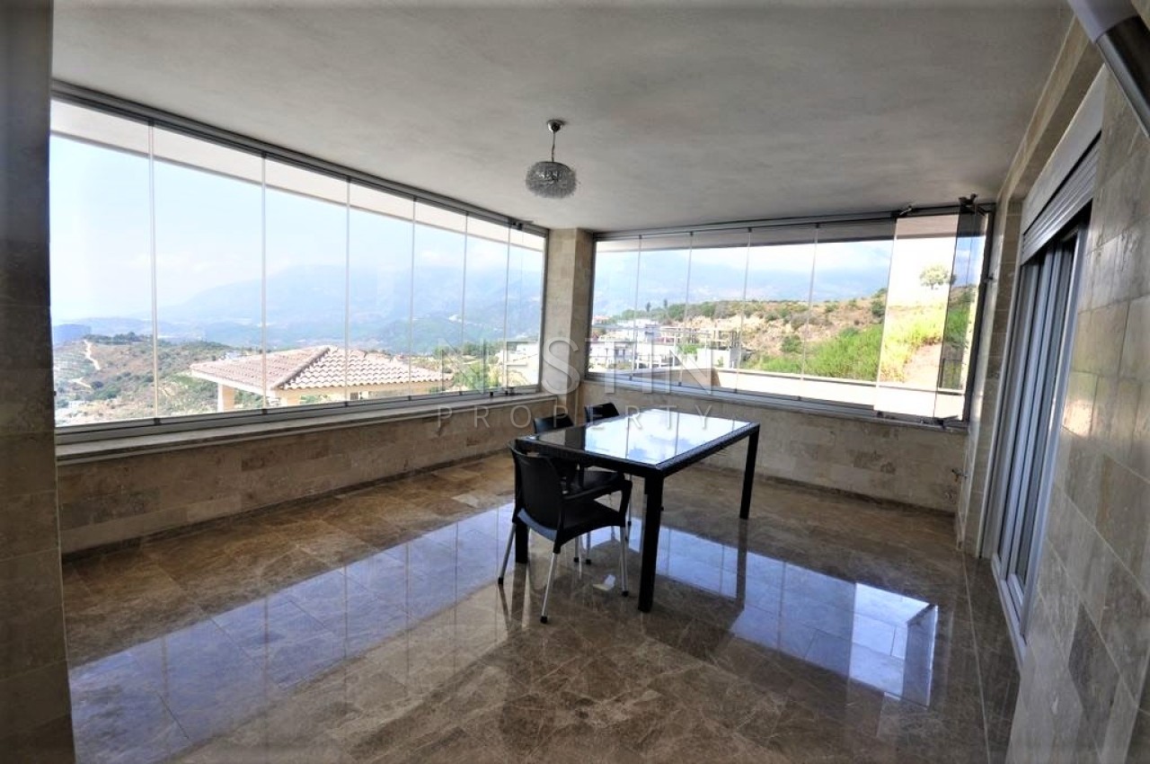 Просторная вилла 4+1 с панорамным видом на море и город фото 23