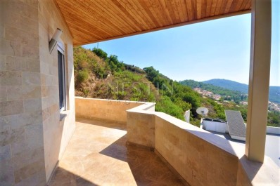 Просторная вилла 4+1 с панорамным видом на море и город фото 26