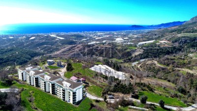 Квартира 2+1 в новом комплексе района Махмутлар с видом на море и горы фото 7