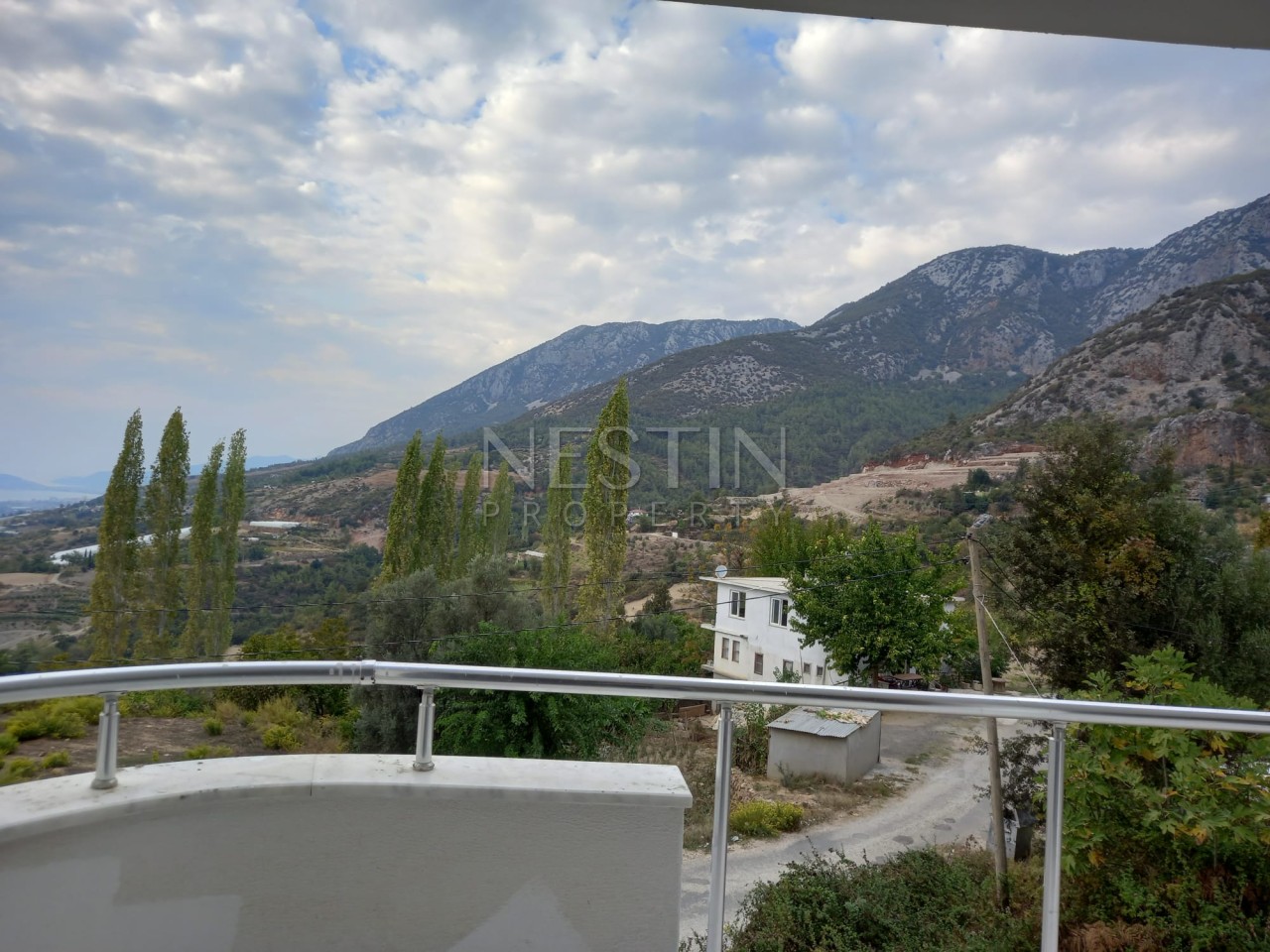 Квартира 2+1 в новом комплексе района Махмутлар с видом на море и горы фото 10