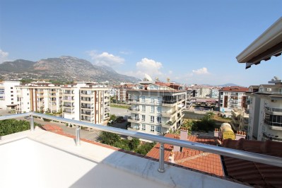 Квартира пентхаус 4+1 в комплексе района Кестель с красивым видом на горы фото 25