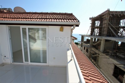 Квартира пентхаус 4+1 в комплексе района Кестель с красивым видом на горы фото 28