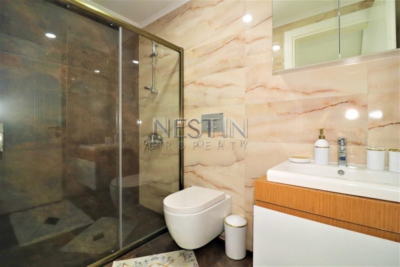 Двухэтажная квартира 3+1 в благоустроенном комплексе в районе Каргыджак фото 13