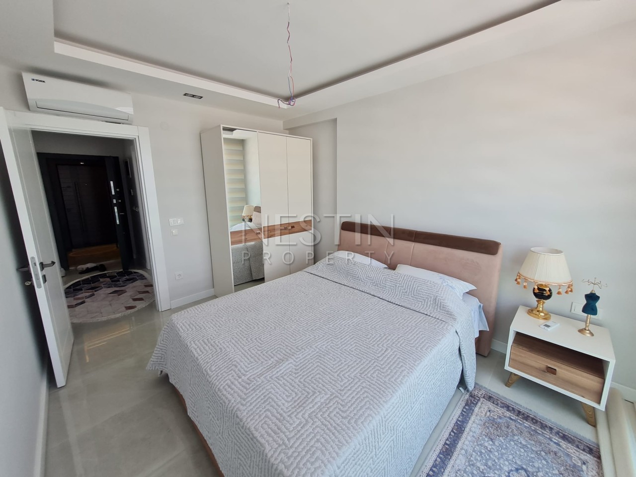 Квартира 2+1 в новом ЖК района Махмутлар с видом на горы и море фото 5