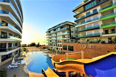 Квартира садовый дуплекс 3+1 в районе Каргыджак в 250 м от моря фото 2