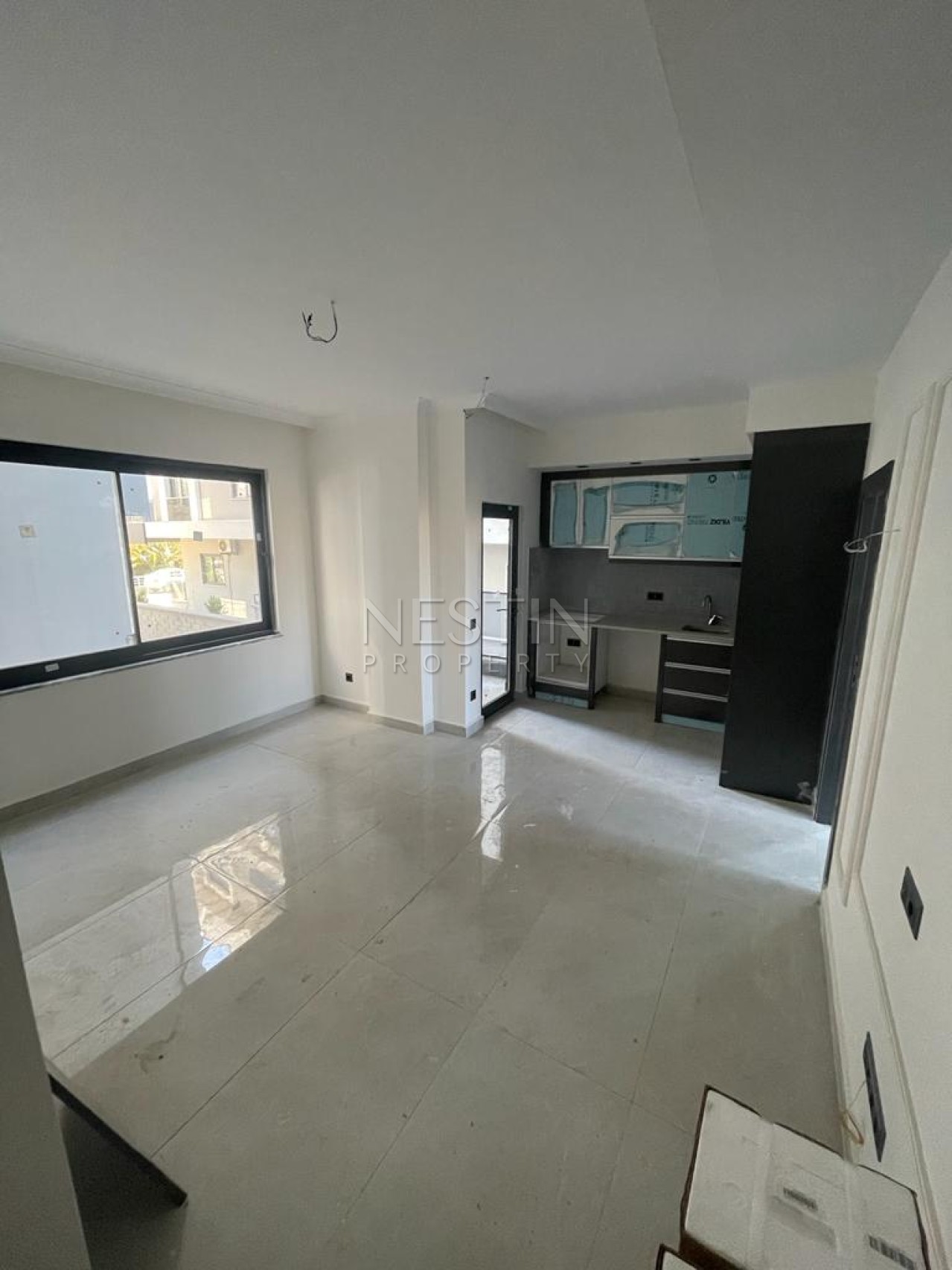 Квартира 1+1 в новом комплексе района Каргыджак в 600 м от моря фото 21