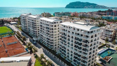 Шикарная квартира 2+1 в элитном комплексе в городе Аланья фото 2