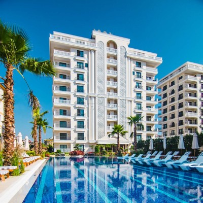 Шикарная квартира 2+1 в элитном комплексе в городе Аланья фото 11