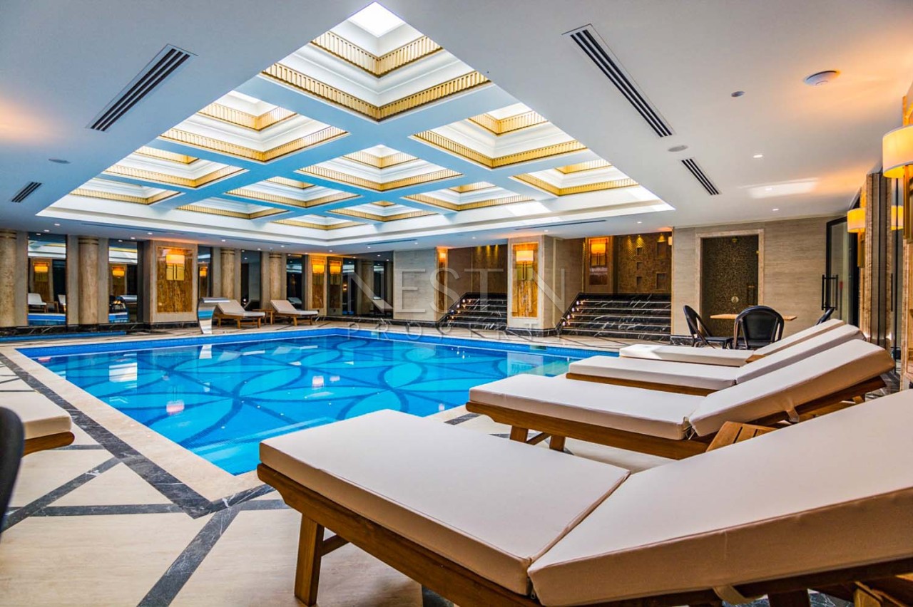 Шикарная квартира 2+1 в элитном комплексе в городе Аланья фото 39