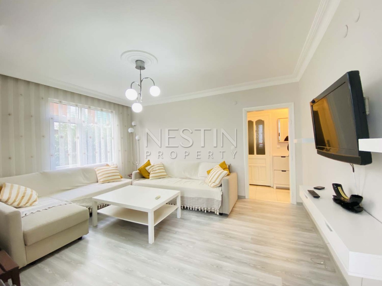 Большая квартира 1+1 с отдельной кухней в центре города Аланья фото 5