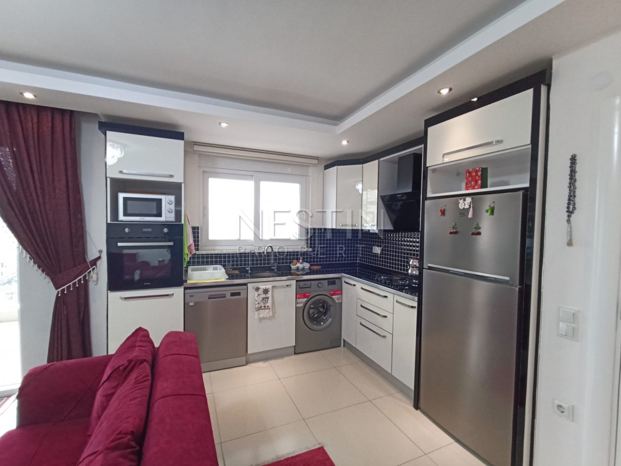 Большая квартира 1+1 в районе Махмутлар в 300 м от моря фото 11