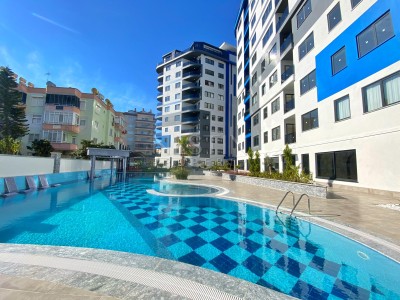 Квартира 2+1 в жилом комплексе центра города Аланья в 600 м от моря фото 2