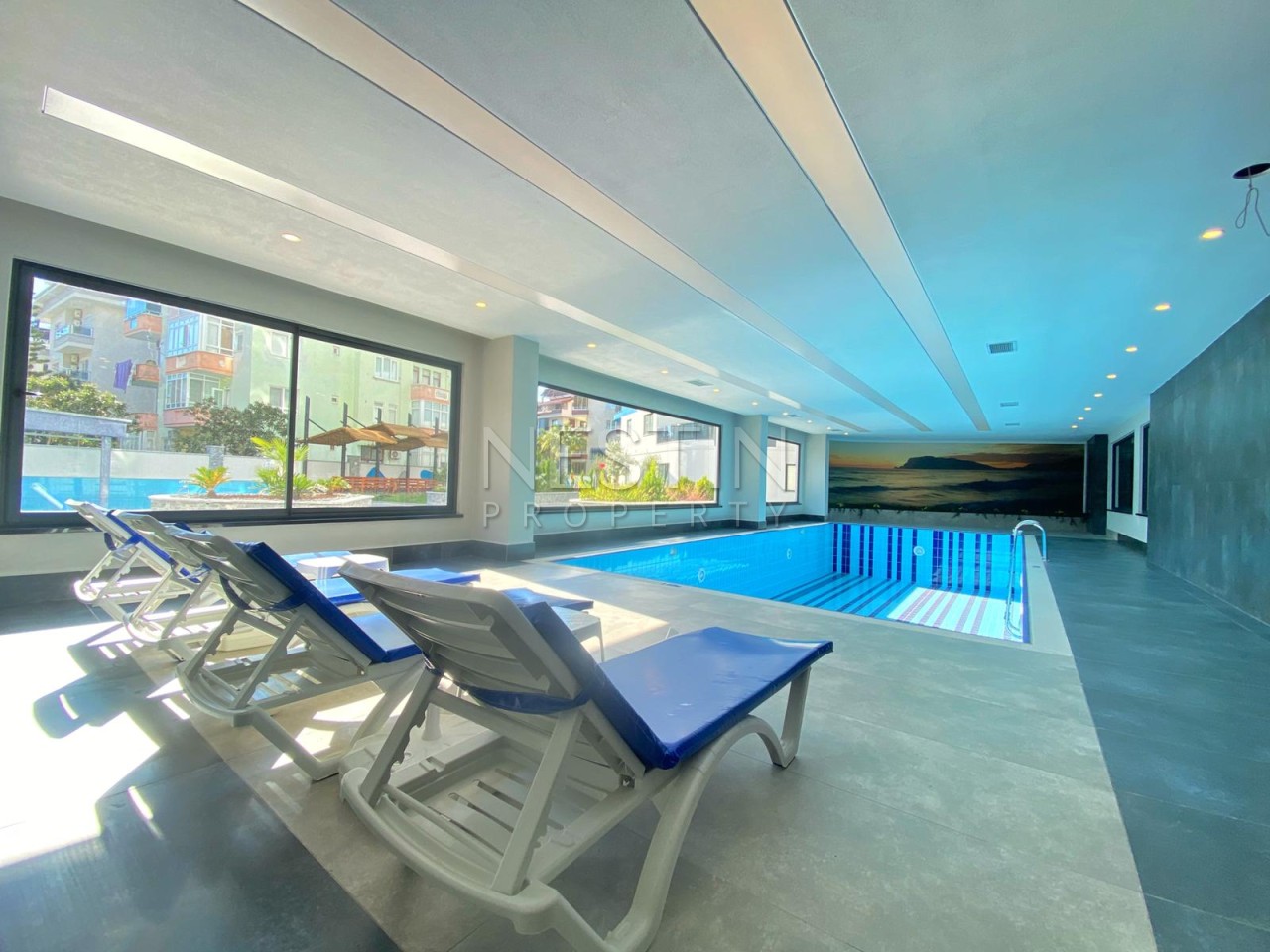 Квартира 2+1 в жилом комплексе центра города Аланья в 600 м от моря фото 12