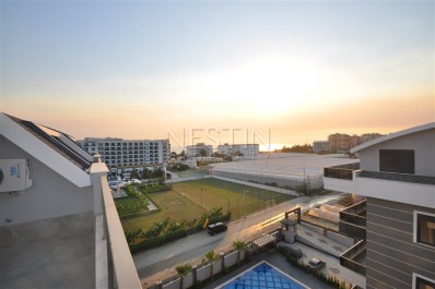 Просторный пентхаус 2+1 с видом на море в новом комплексе фото 34