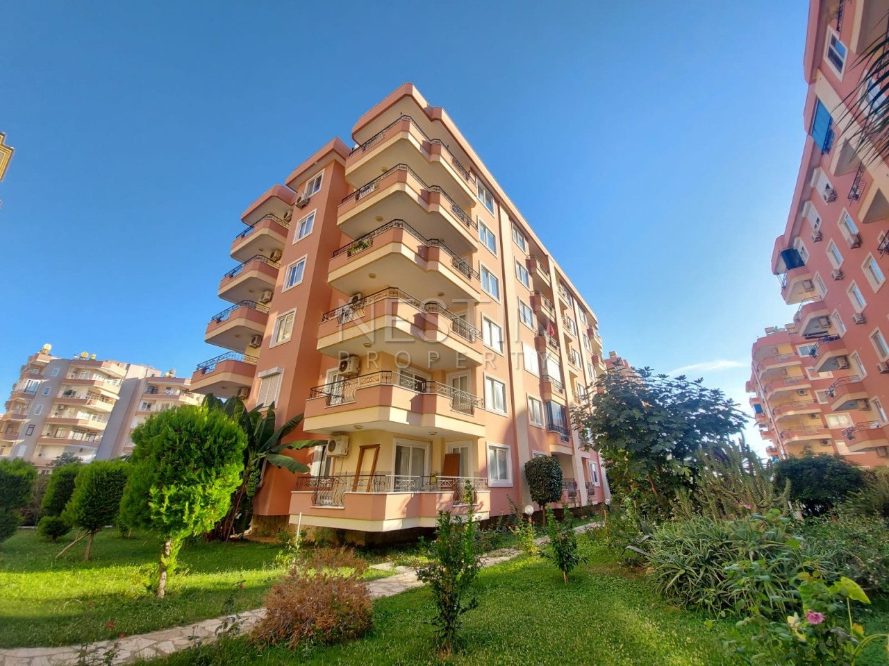 Уютная квартира 2+1 в районе Махмутлар с частичным видом на море фото 6